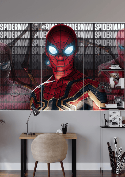 SPIDERMAN POSTER | 3 Split Poster | High Quality Design | #HI3S196
