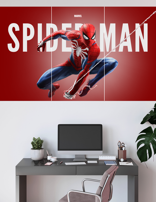 Remastered Spiderman | 3 Split Poster | High Quality Design | #HI3S9